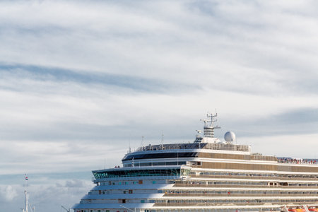 Upper Decks of Cruise Ship