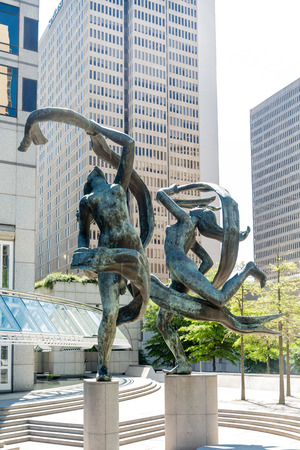 Statue of Dancing Womenのeditorial素材