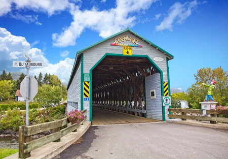 An Old Covered Bridge