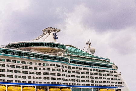 Decks on Royal Caribbean Cruise Shipのeditorial素材