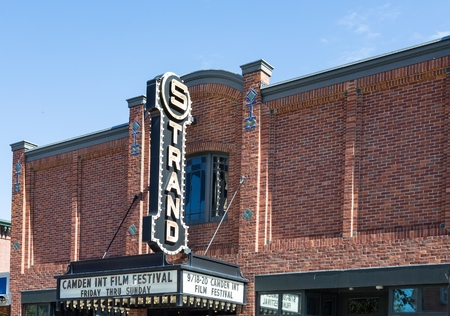Marquee at Camden International Film Festivalのeditorial素材