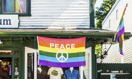 Gay Peace Flagのeditorial素材