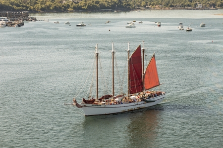 Margaret Todd with Two Sailsのeditorial素材