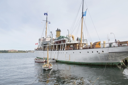 Steam Frigate in Halifaxのeditorial素材