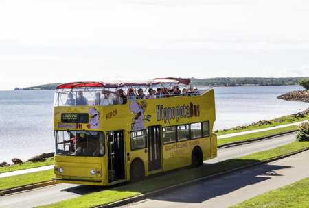Double Decker Tour bus in Charlottetown