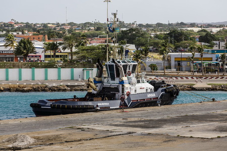 Argus Tugboat at Dockのeditorial素材