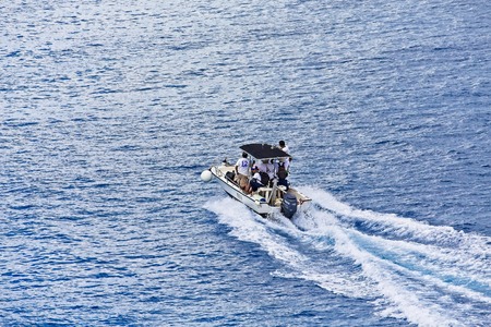 Pleasure Boating in Cozumelのeditorial素材