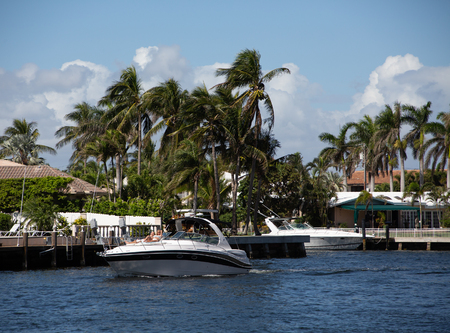 Sunbathing on Boatのeditorial素材