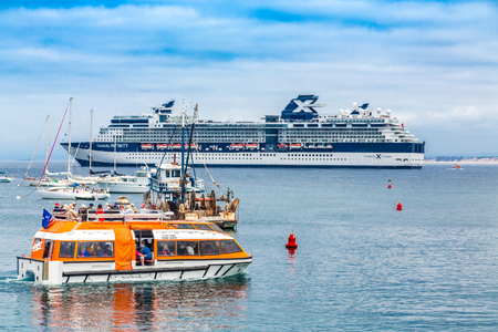 LIfeboat and Celebrity Infinityのeditorial素材