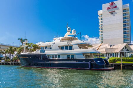 Blue Yacht at Hiltonのeditorial素材