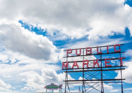 Public Market on Skyのeditorial素材