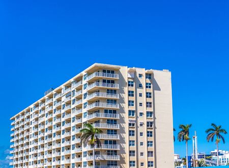 Yellow Stucco Condosのeditorial素材