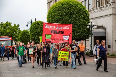 Marchers Against Monsantoのeditorial素材