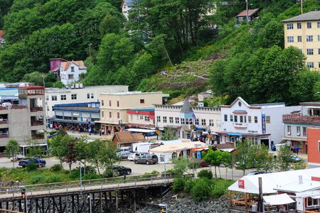 Front Street Stores in Jueauのeditorial素材