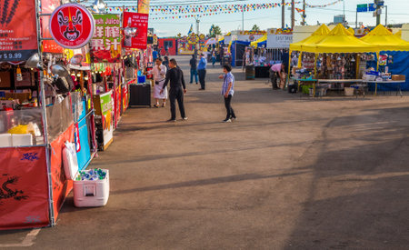 Early Visitors to Night Market