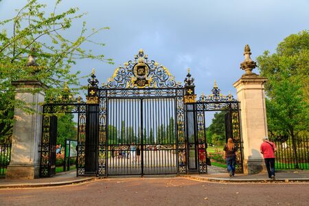 Pedestrian Gate to Regents Parkのeditorial素材