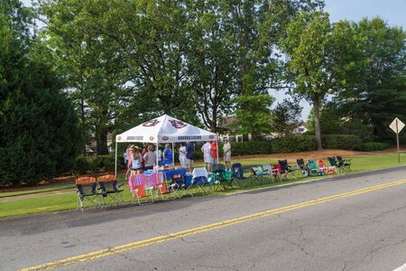 Ready for Fourth of July Paradeのeditorial素材