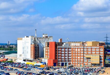 Solent Flour Mills in Southhamptonのeditorial素材