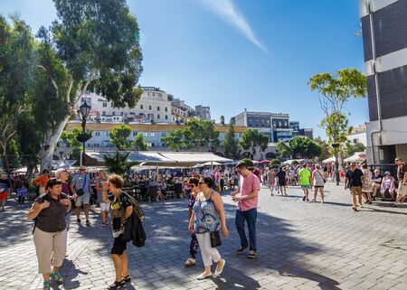 Square in Gibralterのeditorial素材