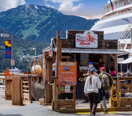 Tracys King Crab Shackのeditorial素材