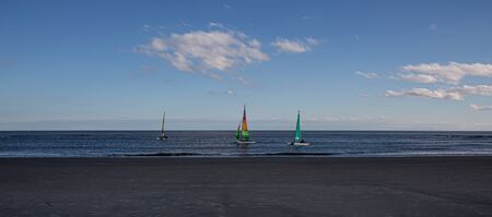 ST. SIMONS, GEORGIA - January 13, 2019: St Simons Island, Georgia is the perfect retirement location for many seniors.のeditorial素材