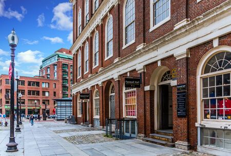Faneuil Hall in Bostonのeditorial素材