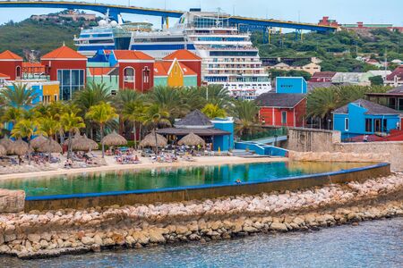 Infinity Pool at Curacao Resortのeditorial素材