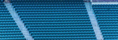 Blue Stadium Seatsの写真素材