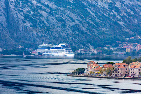 Cruise Ship in Kotor