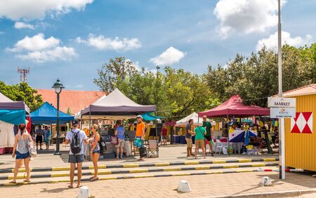 Market in Bonaireのeditorial素材