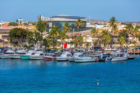 Diving Boats in Arubaのeditorial素材