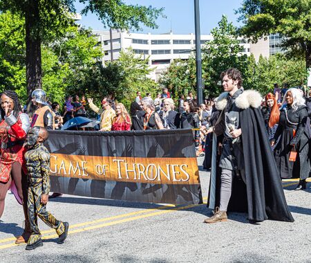 DragonCon Parade 2019 in Atlantaのeditorial素材