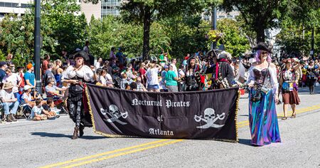 DragonCon Parade 2019 in Atlantaのeditorial素材