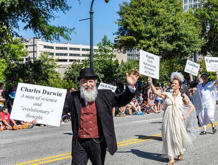 DragonCon Parade 2019 in Atlantaのeditorial素材