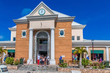 NASSAU, BAHAMAS - September 2, 2019: Nassau and the Bahamas was pounded by endless rain and 185 mph winds from Category 5 Dorian, which stayed stationary over the islands for days.のeditorial素材