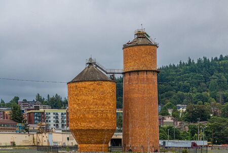 Old Brick Tanksの写真素材