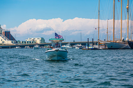 American Boat Straight On