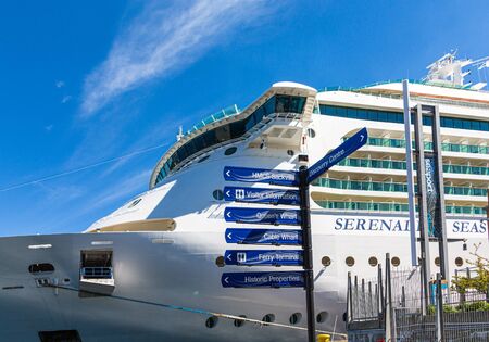 Serenade of the Seas by Sign in Halifaxのeditorial素材