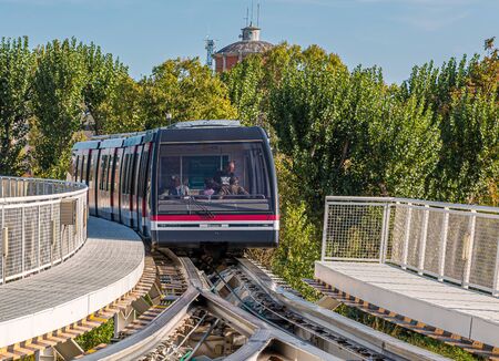 People Mover Train in Veniceのeditorial素材