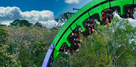 Thrill Ride at County Fair