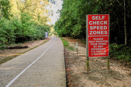 Speed Limit on Bike Trail