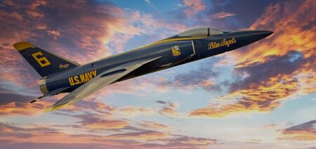 Blue Angels at Sunsetのeditorial素材