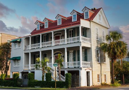Antebellum in Charlestonの写真素材