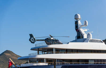 Helicopter on Lonianのeditorial素材
