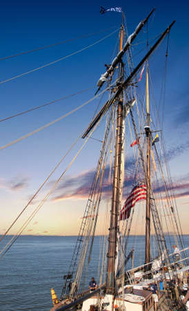 Sailor Working in the Riggingsのeditorial素材