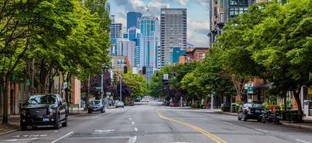 First Ave in Seattleのeditorial素材