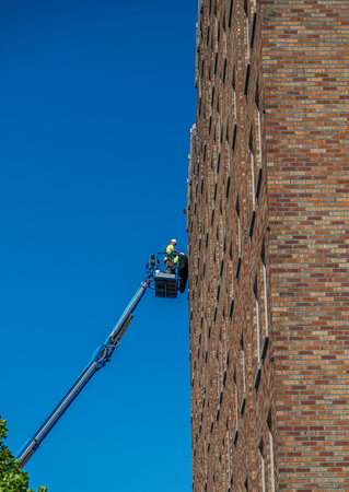 Worker on HIgh LIft