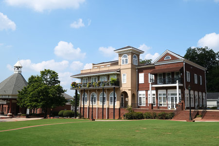 Office Building in Town Square