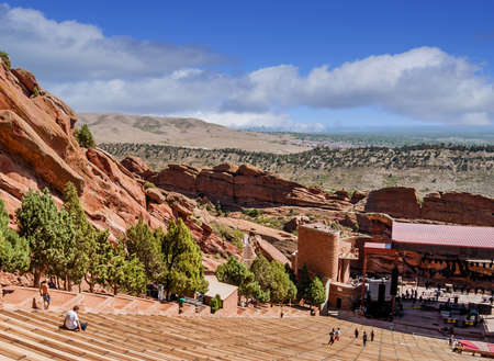 Red Rocks Arenaのeditorial素材