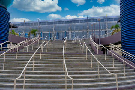 Steps to Convention Centerのeditorial素材